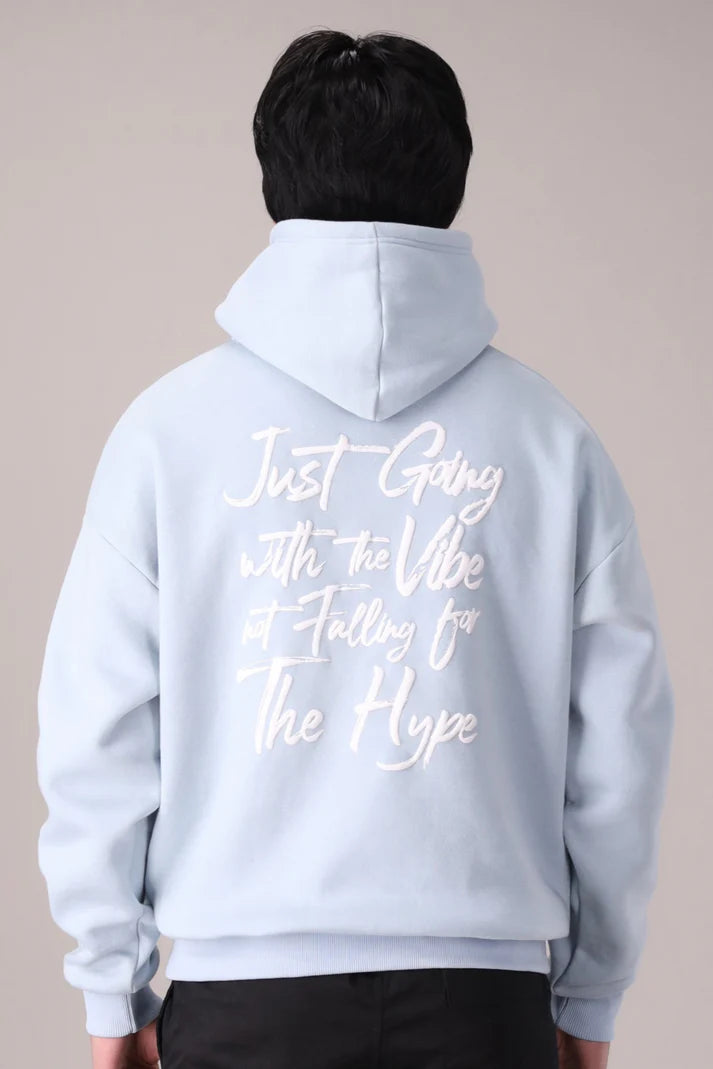 HYPE FREE BABY BLUE HOODIE