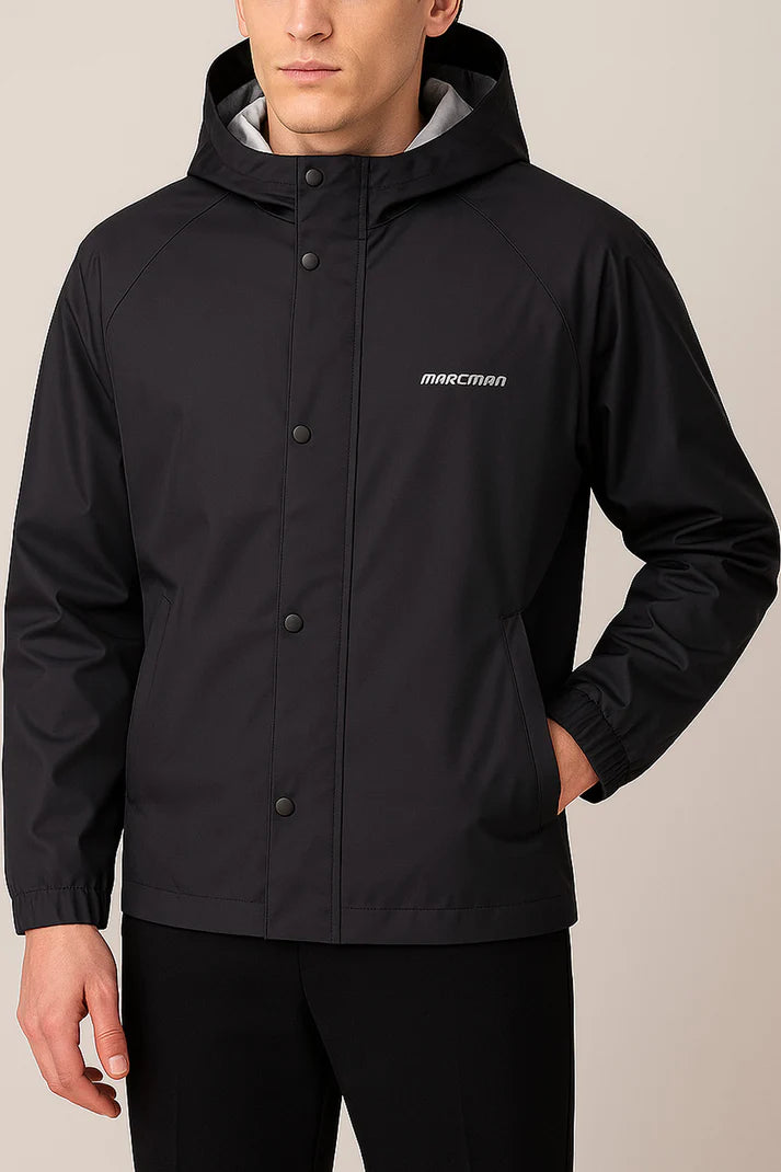 BLACK TECHNICAL JACKET