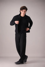 BLACK TRUCKER JACKET (UNISEX)