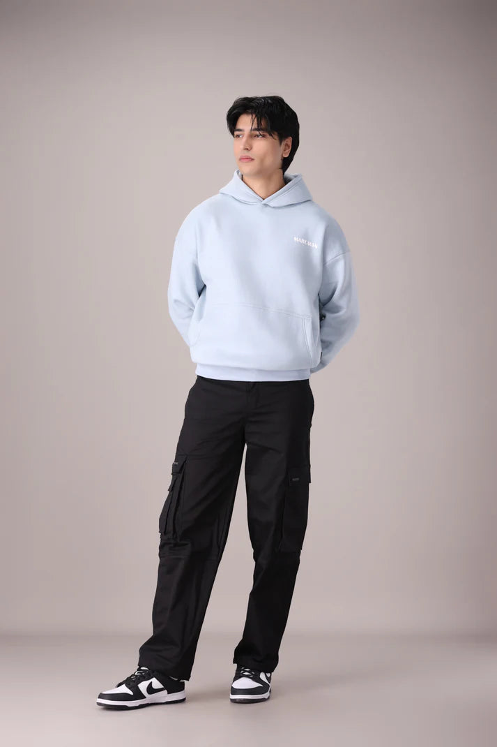 HYPE FREE BABY BLUE HOODIE